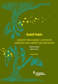 Noty Rudolf Kubín: Koncert pro klarinet a orchestr / klavírní výtah