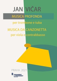 Noty Jan Vičar: Musica profonda / Musica da canzonetta