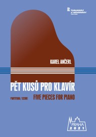 Noty Karel Ančerl: Pět kusů pro klavír