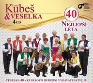 Hudba Kubeš Ladislav & Veselka: 40 Nejlepší léta - 4CD