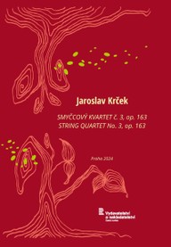 Noty Jaroslav Krček: Smyčcový kvartet č. 3