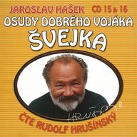 Mluvené slovo Jaroslav Hašek: Osudy dobrého vojáka Švejka CD 15 & 16 (2CD)