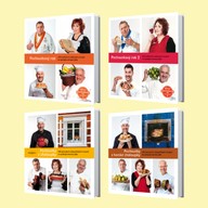 Kniha Pochoutkový rok 1 + 2 a Pochoutky z chaloupky a Pochoutky z horské chaloupky