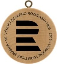 Ostatní Výroční turistická známka 90. výročí Českého rozhlasu