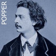 Hudba Paganini violoncella David Popper