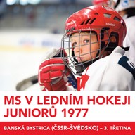 Mluvené slovo MS v ledním hokeji juniorů 1977 - Banská Bystrica (ČSSR - Švédsko) - 3.třetina