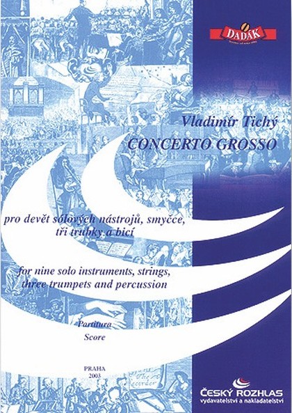 Noty Vladimír Tichý: Concerto grosso
