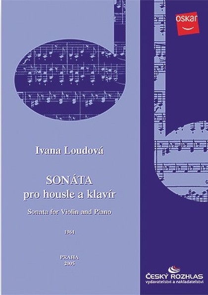 Noty Ivana Loudová: Sonáta pro housle a klavír