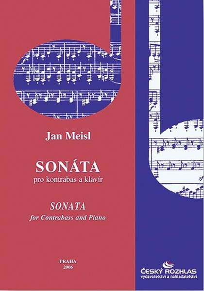 Noty Jan Meisl: Sonáta pro kontrabas a klavír op. 7