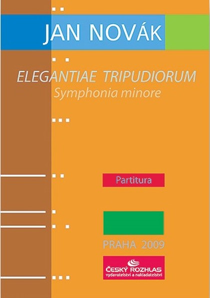 Noty Jan Novák: Elegantiae tripudiorum pro malý orchestr