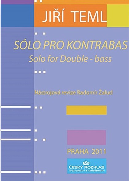 Noty Jiří Teml: Sólo pro kontrabas