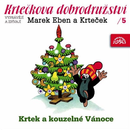 Mluvené slovo Krtkova dobrodružství 5 Krtek a kouzelné Vánoce