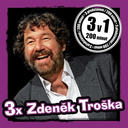 Mluvené slovo 3x Zdeněk Troška (MP3-CD)