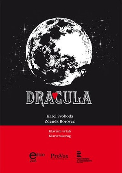 Noty Karel Svoboda: Dracula / klavírní výtah