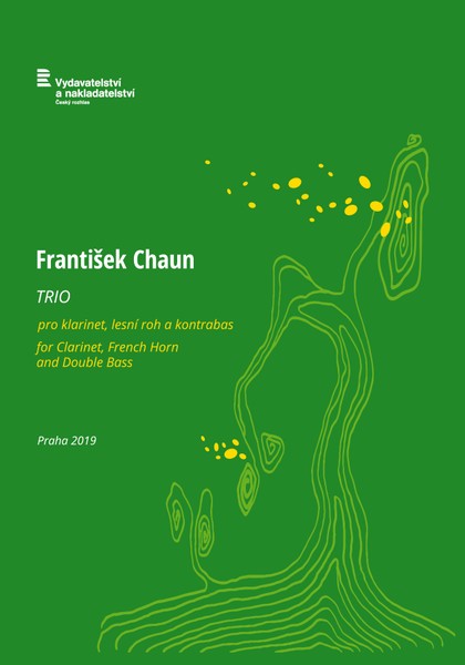Noty František Chaun: Trio pro klarinet, lesní roh a kontrabas