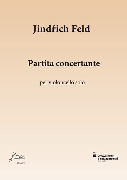 Noty Jindřich Feld: Partita concertante pro sólové violoncello