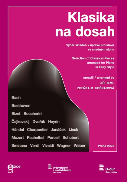 Noty Jiří Teml (arr.) / Zdeňka M. Košnarová (arr.): Klasika na dosah