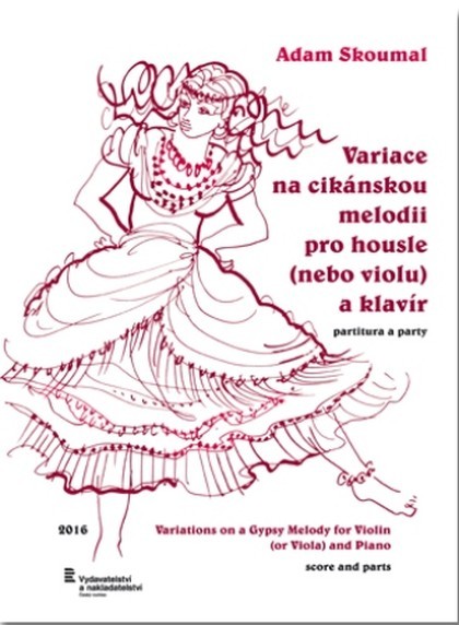 Týdeník Rozhlas Adam Skoumal: Variace na cikánskou melodii pro housle (nebo violu) a klavír