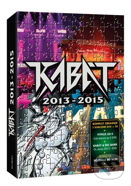 DVD Kabát 2013-2015 (3DVD + CD)