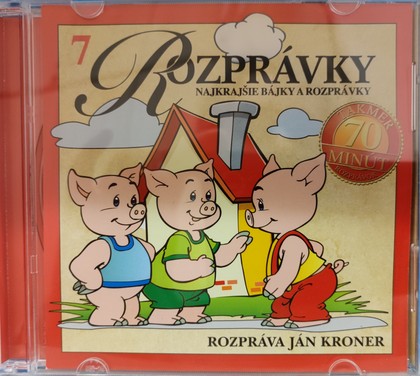 Mluvené slovo ROZPRÁVKY 7 -  Najkrajšie bájky a rozprávky (slovensky)