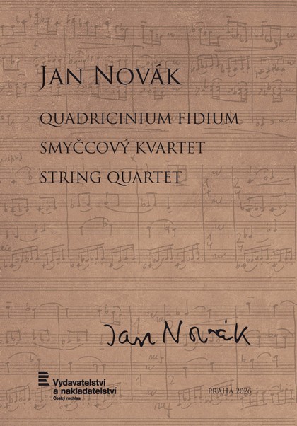 Noty Jan Novák: Quadricinium fidium (smyčcový kvartet)