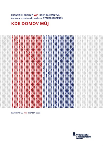 Noty Kde domov můj (František Škroup / úprava Otakar Jeremiáš)