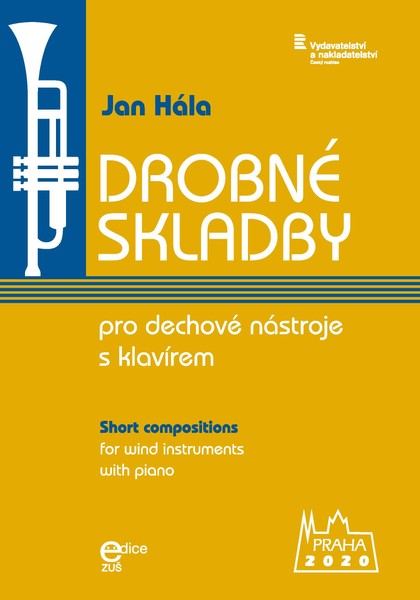 Noty Jan Hála: Drobné skladby pro dechové nástroje s klavírem