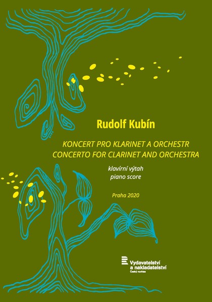 Noty Rudolf Kubín: Koncert pro klarinet a orchestr / klavírní výtah