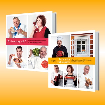 Kniha Pochoutkový rok 2 + Pochoutky z chaloupky