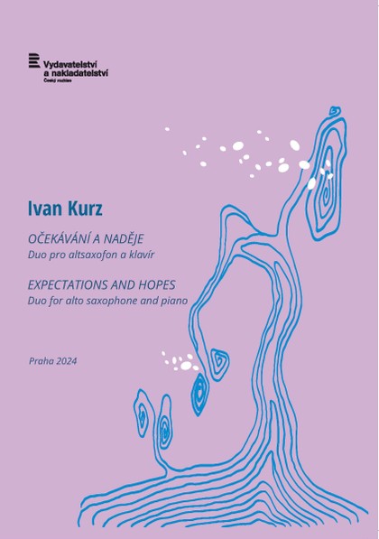 Noty Ivan Kurz: Očekávání a naděje (duo pro altsaxofon a klavír)