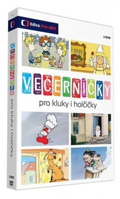 DVD Večerníčky pro kluky a holčičky (3DVD)