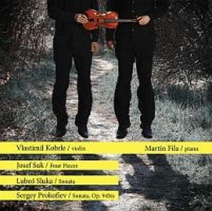 Hudba Vlastimil Kobrle - housle, Martin Fila - klavír