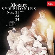Hudba Mozart: Symfonie č. 31, 33, 34