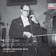 Hudba Bach: Suity pro violoncello (komplet). Russian Masters