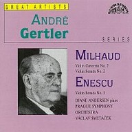 Hudba Mihaud, Enescu: Koncert pro housle a orchestr, Sonáta pro housle a klavír - Sonáta pro housle a klavír
