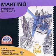 Hudba Martinů: Symfonie č. 3, 4