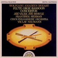 Hudba Mozart: Koncerty pro flétnu, hoboj a fagot