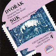 Hudba Dvořák, Suk: Symfonie č. 9 e moll Z Nového světa, op. 95 - Serenáda pro smyčcový orchestr