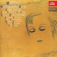 Hudba Martinů: Koncert pro cembalo; pro hoboj, Concertino pro cembalo