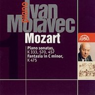 Hudba Mozart: Klavírní sonáty K 333, 457, 570, Fantazie K 475