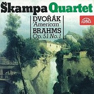 Hudba Brahms, Dvořák: Smyčcové kvartety