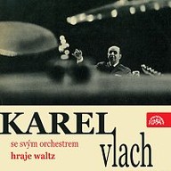 Hudba Karel Vlach se svým orchestrem hraje waltz