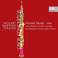 Hudba Mozart, Martinů & Strauss: Koncerty pro hoboj a orchestr