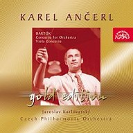 Hudba Ančerl Gold Edition 26. Bartók: Koncert pro orchestr, Sz 116, Koncert pro violu a orchestr Sz 120