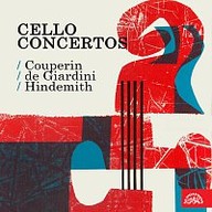 Hudba Koncerty pro violoncello (Couperin, de Giardini, Hindemith)