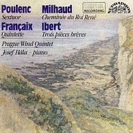 Hudba Poulenc, Milhaud, Ibert, Francaix : Moderní francouzská hudba pro dechy