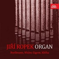 Hudba Jiří Ropek - varhany (Boellmann, Widor, Gigout, Klička)