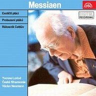 Hudba Messiaen: Exotičtí ptáci, Probuzení ptáků, Rákosník Cettiův