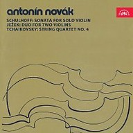 Hudba Schulhoff: Sonáta pro housle, Ježek: Duo pro dvoje housle, Čajkovskij,B.: Smyčcový kvartet č.4