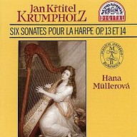 Hudba Krumpholz: Šest sonát pro harfu, op. 13 a 14
